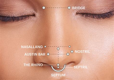 nose piercing healing stages.